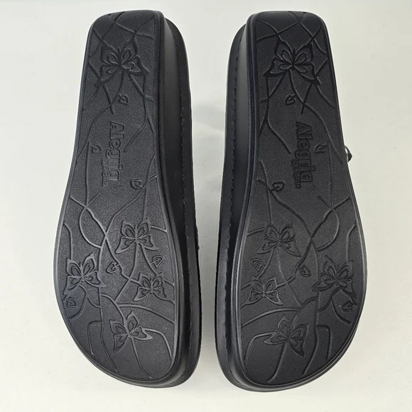 Alegria Tuscany Mary Jane Mule Clogs Black Size 42 US 11 - Picture 6 of 10